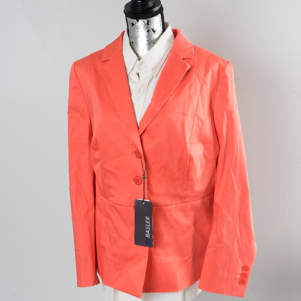 NWT Basler NOTCH COLLAR THREE-BUTTON BLAZER -20